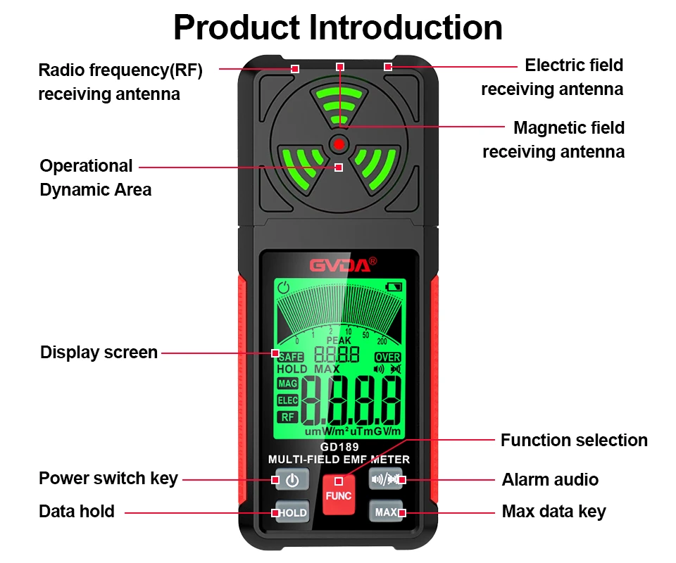 12 3 in 1 EMF Meter-APP 12 3 in 1 EMF Meter-APP