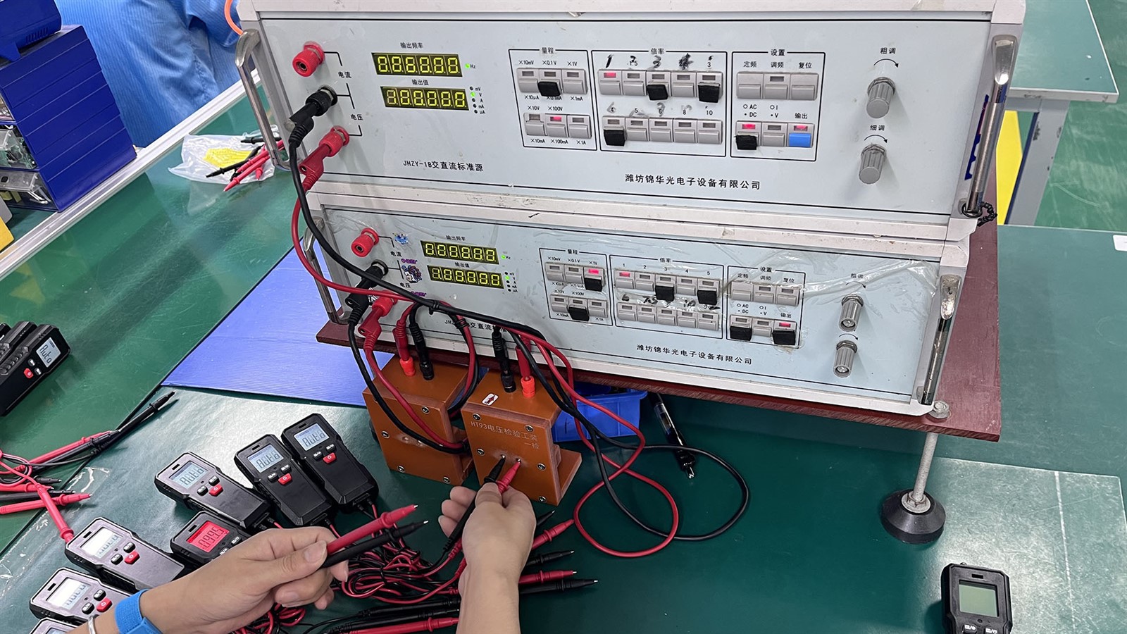 First round of testing First round of testing