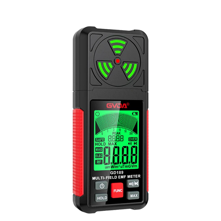 ハンドヘルドデジタル LCD EMF 検出器